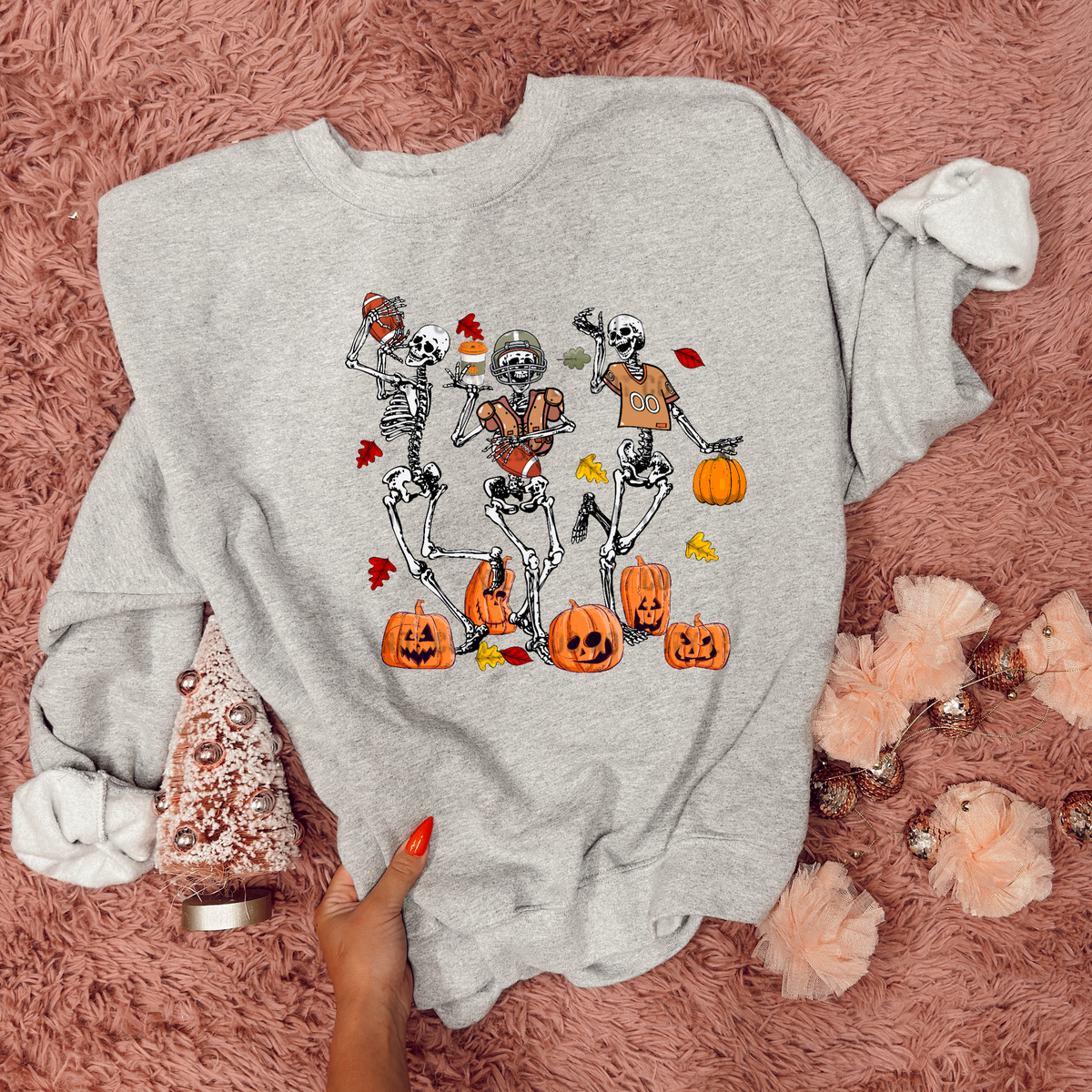 Football skeletons DTF TRANSFER