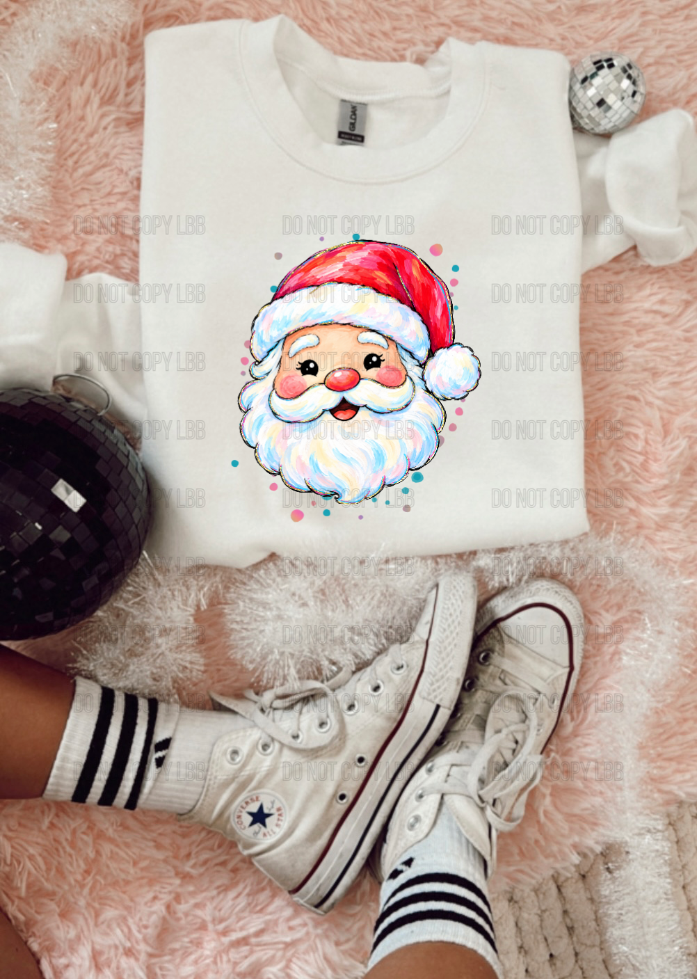 Santa no words DTF TRANSFER