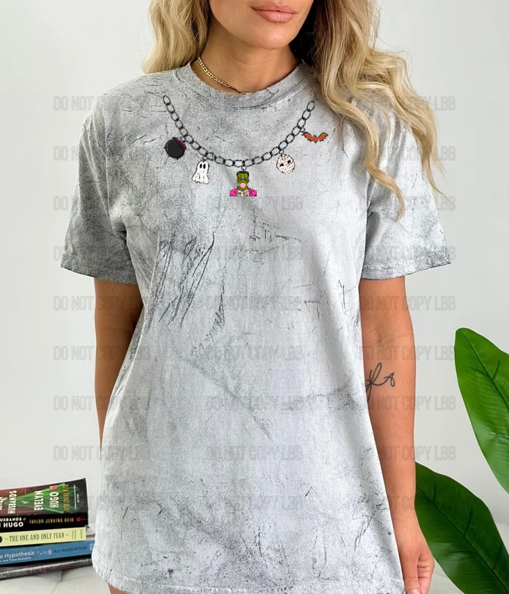 Spooky necklace DTF TRANSFER