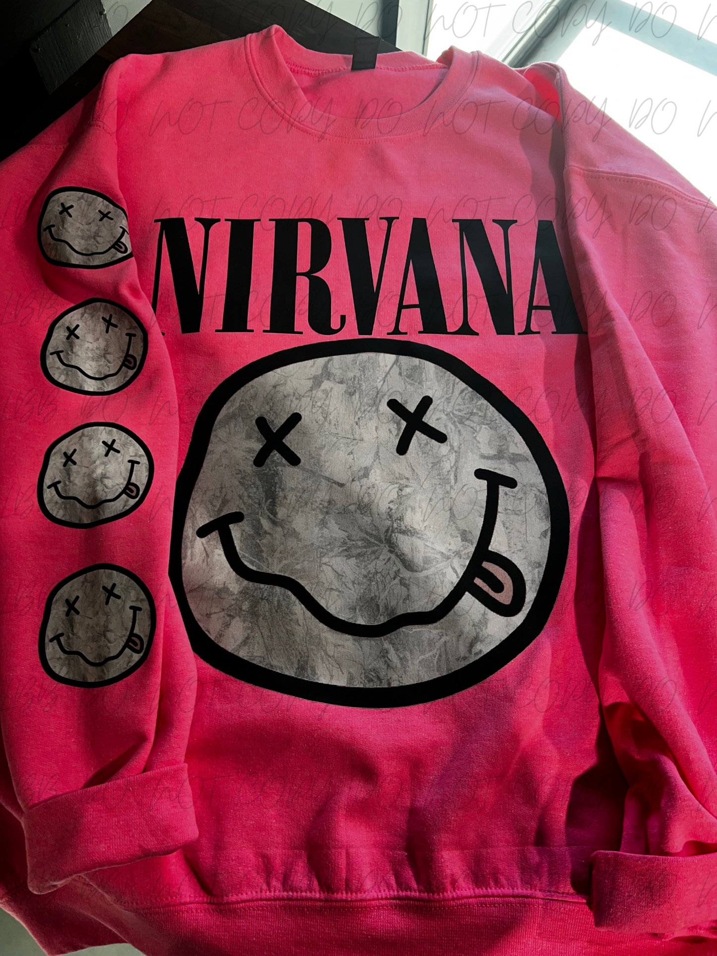Nirvana WITH SLEEVE Set DTF Transfer