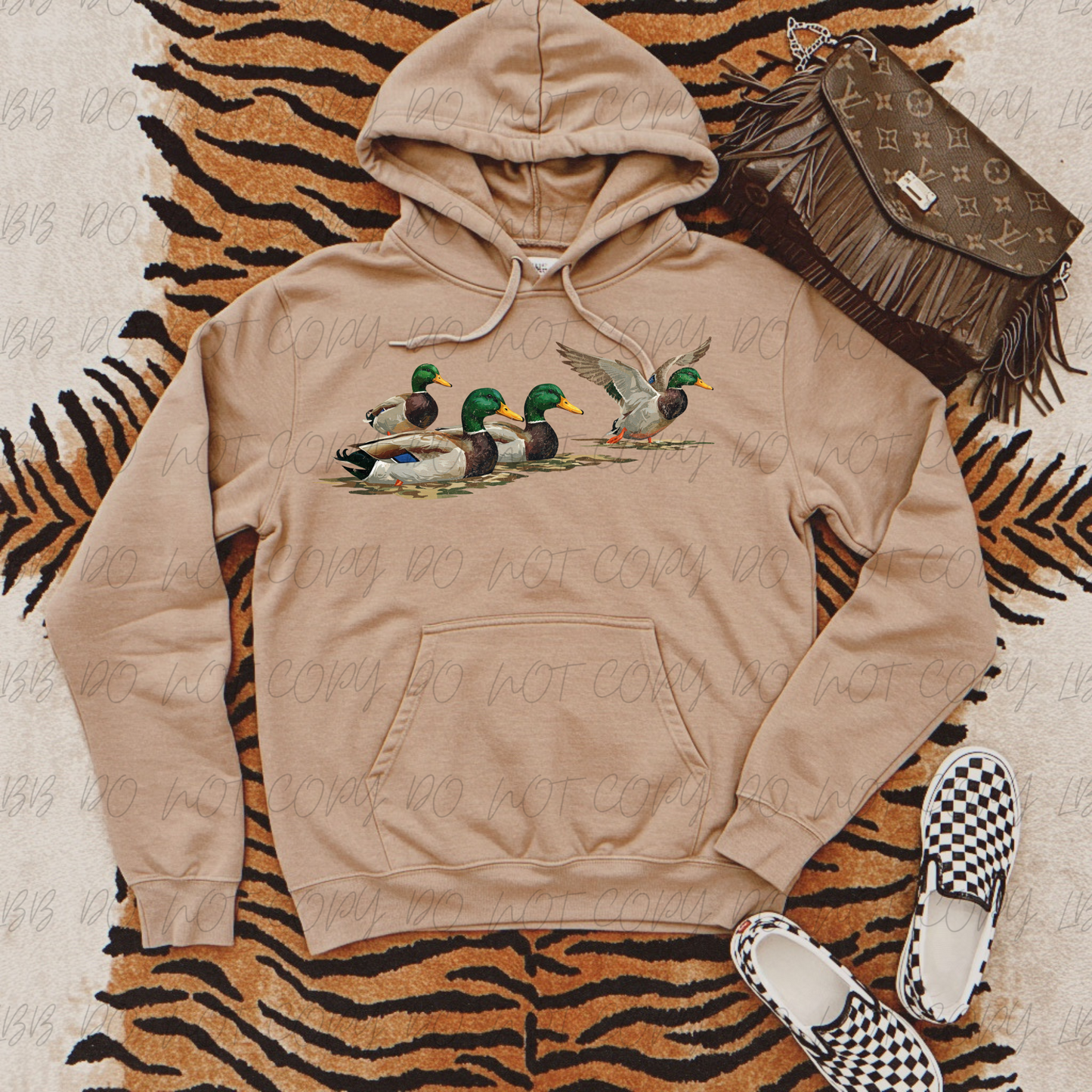 Camo ducks DTF TRANSFER