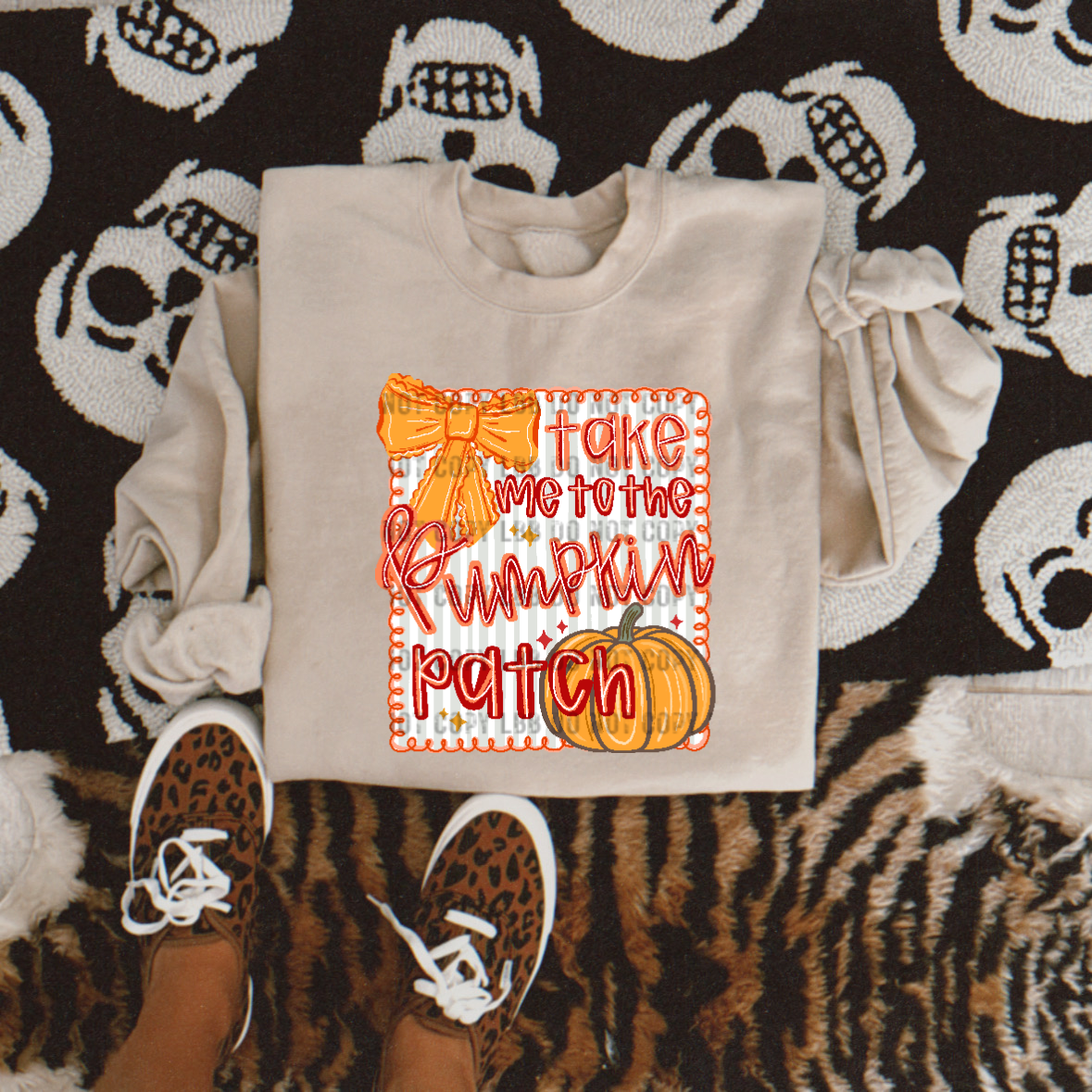 Take me to the pumpkin patch DTF TRANSFER