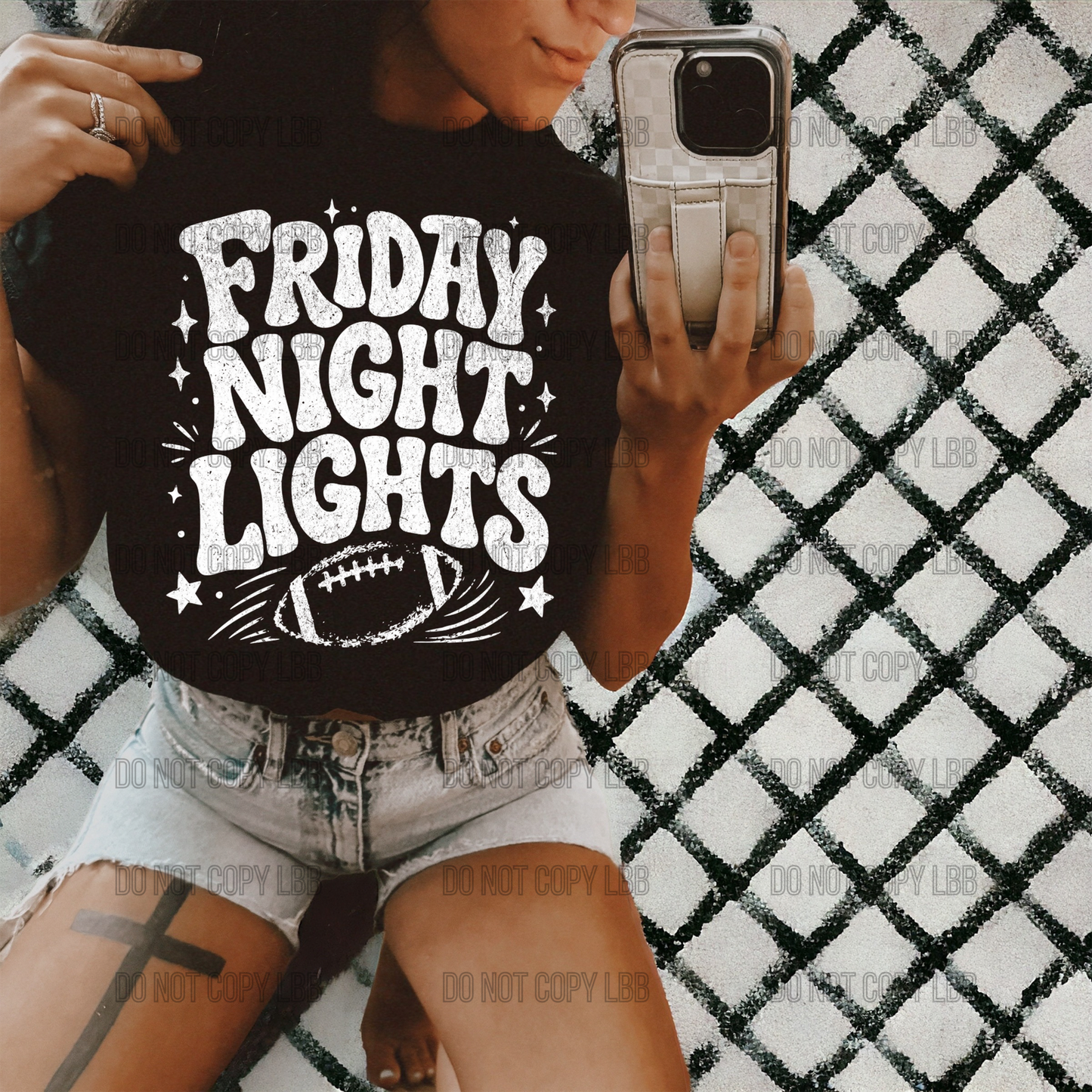 Friday night lights DTF TRANSFER
