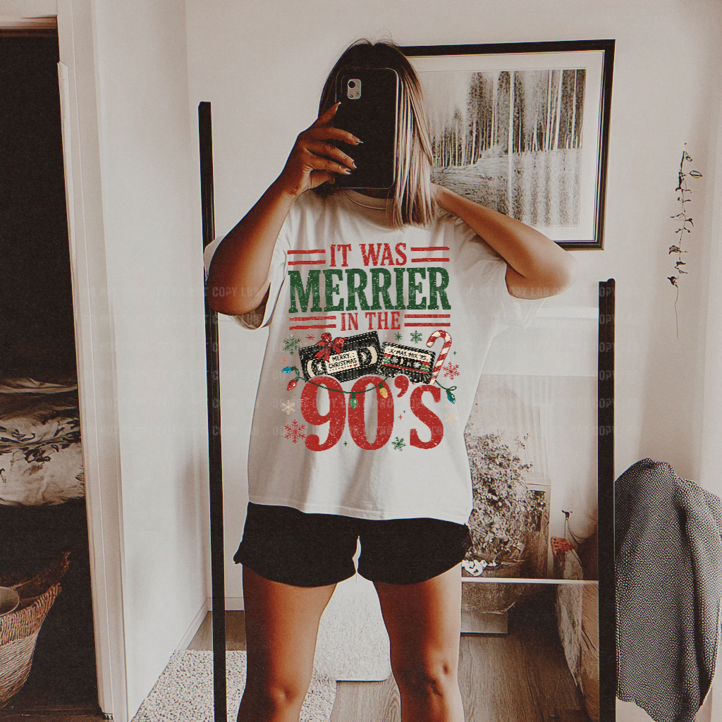 Merrier in the 90s DTF TRANSFER