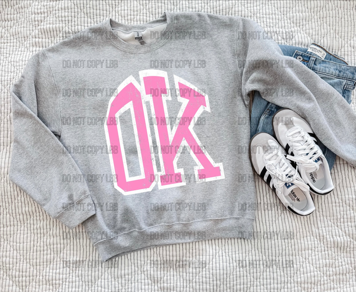Pink OK DTF TRANSFER