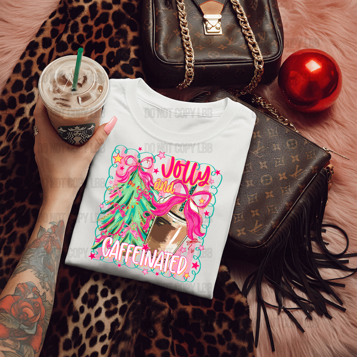 Jolly caffeinated DTF TRANSFER