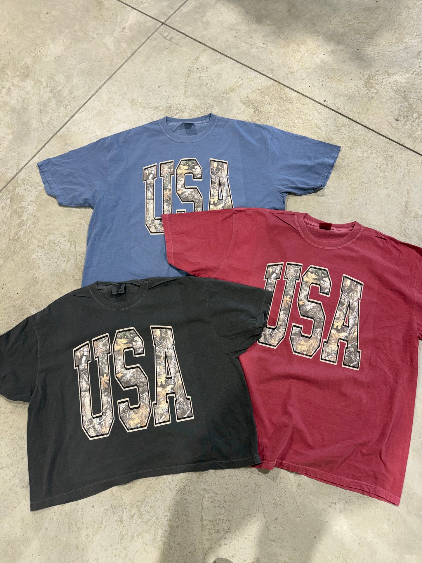 CAMO USA TSHIRT