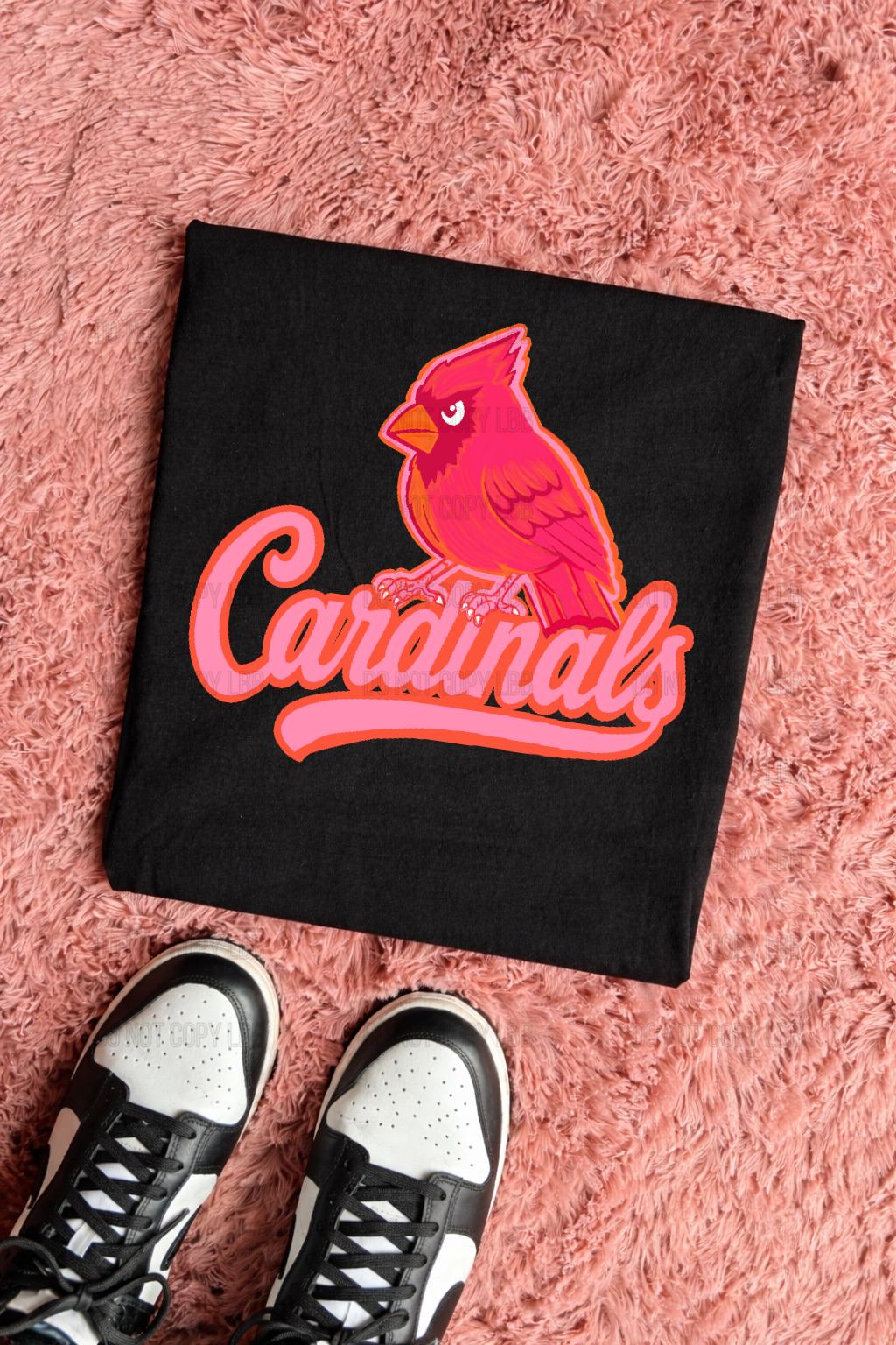 Cardinals PINK & ORANGE DTF TRANSFER