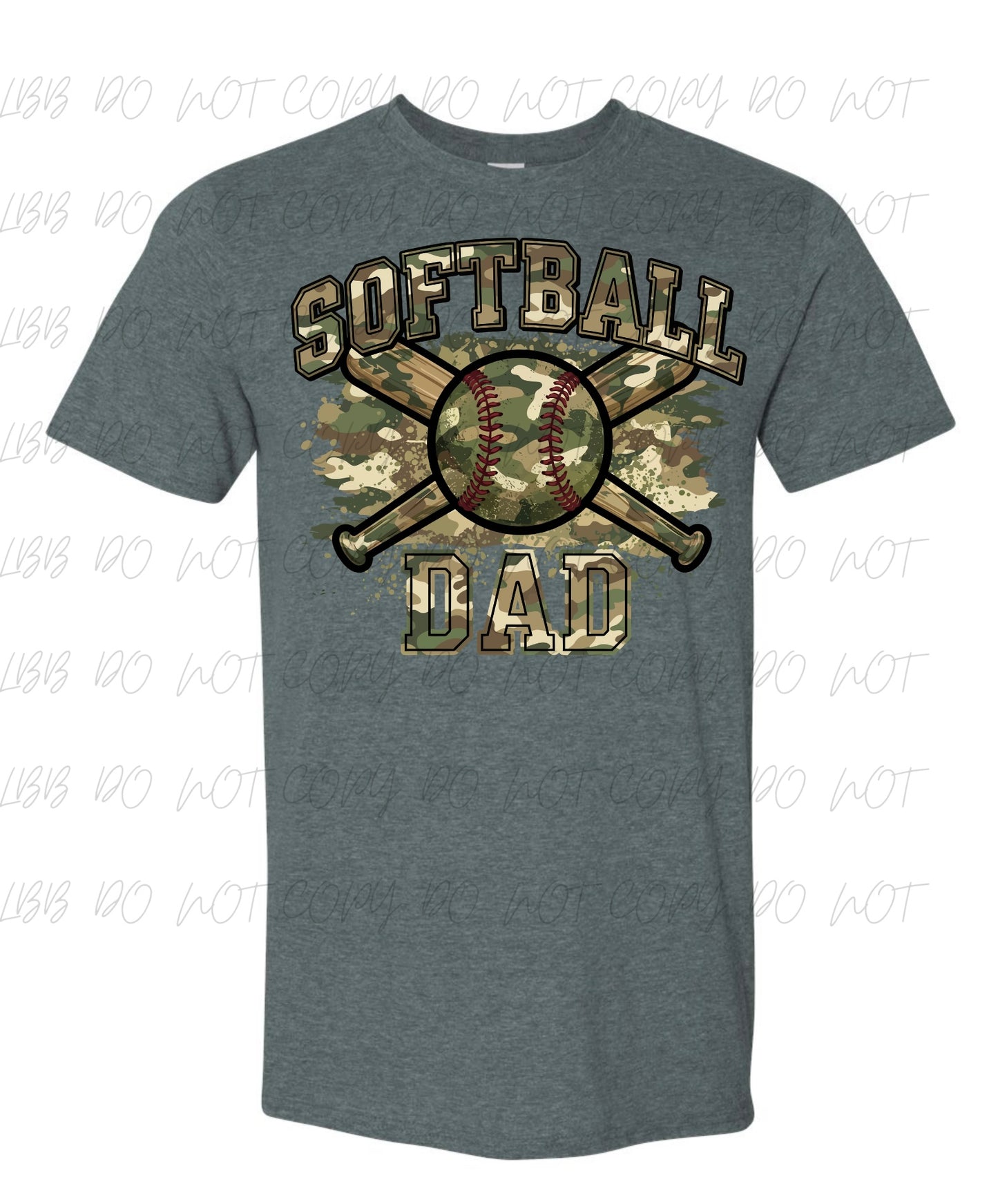 Softball Dad DTF TRANSFER