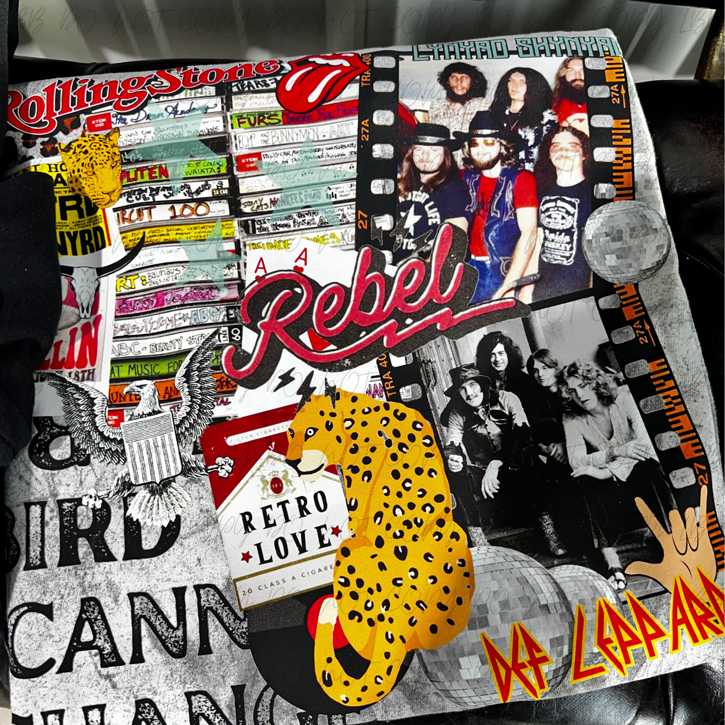Rebel Collage DTF TRANSFER