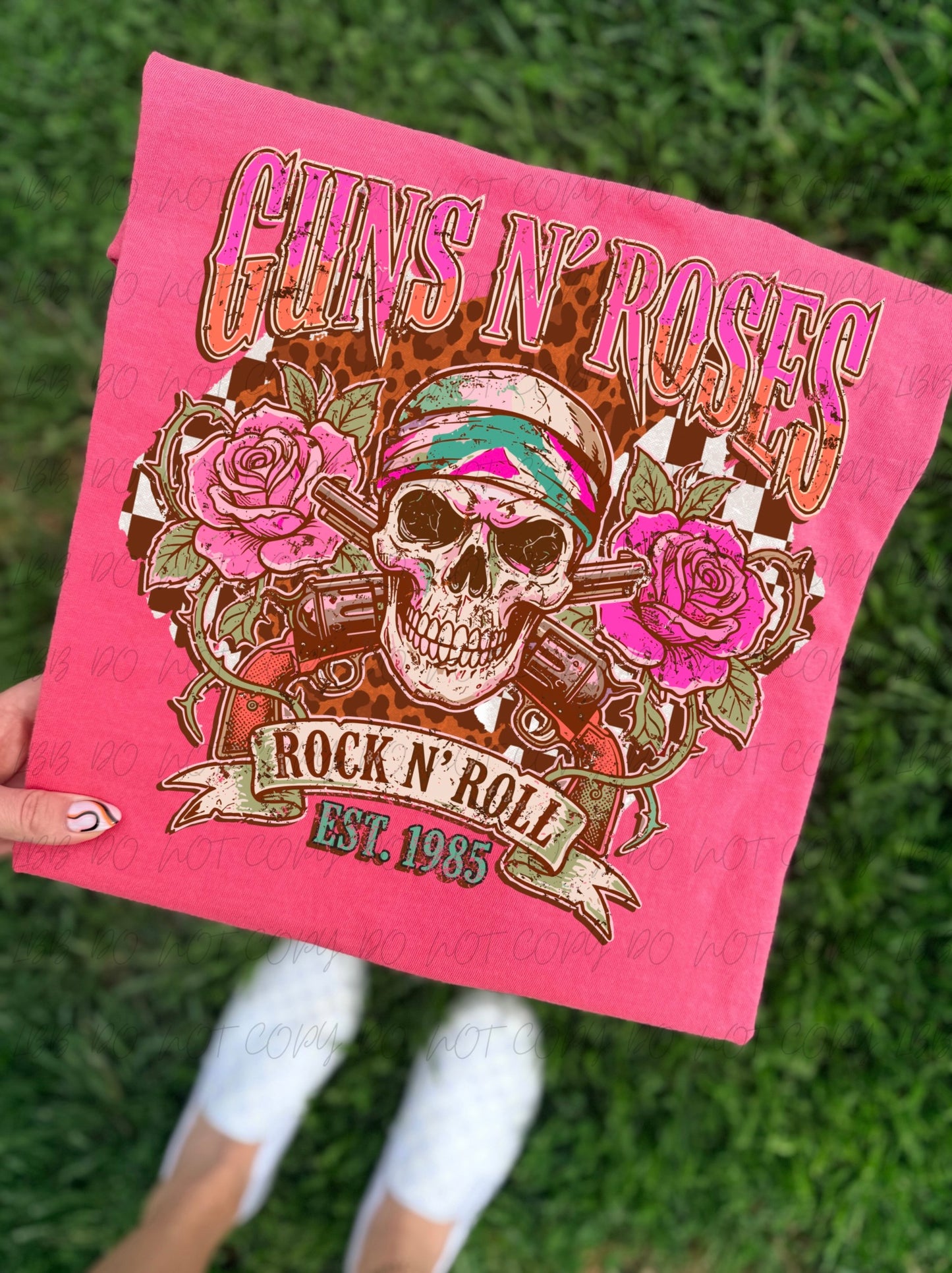 Guns Nnnn Roses DTF TRANSFER