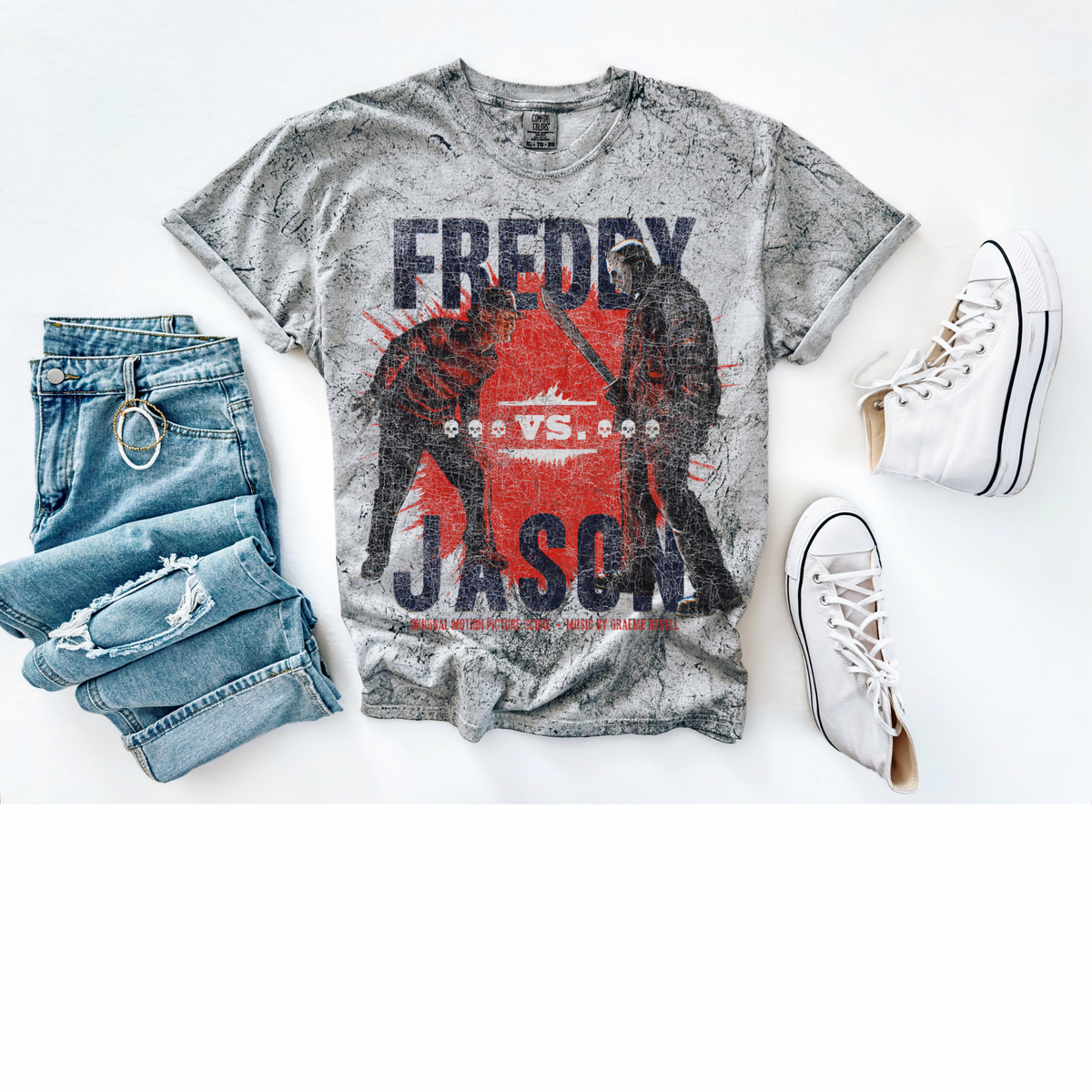 Freddy vs Jason DTF TRANSFER