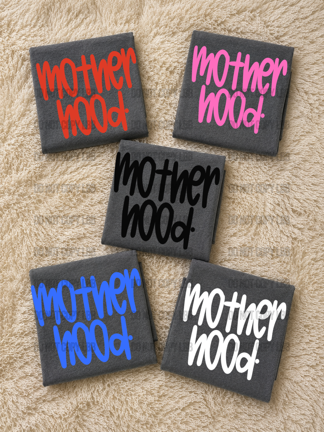 Mother hood PINK DTF TRANSFER