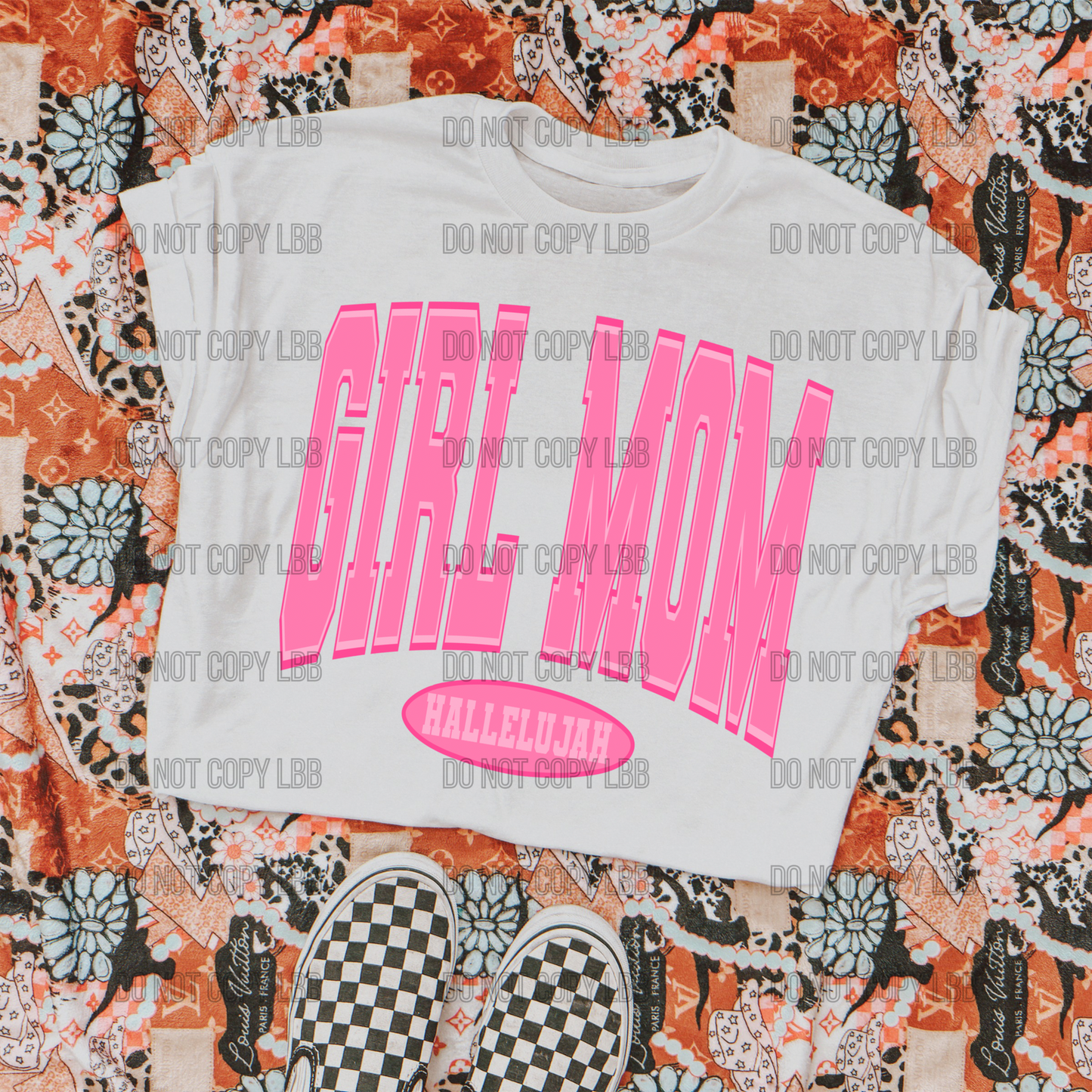 Girl mom hallelujah DTF TRANSFER
