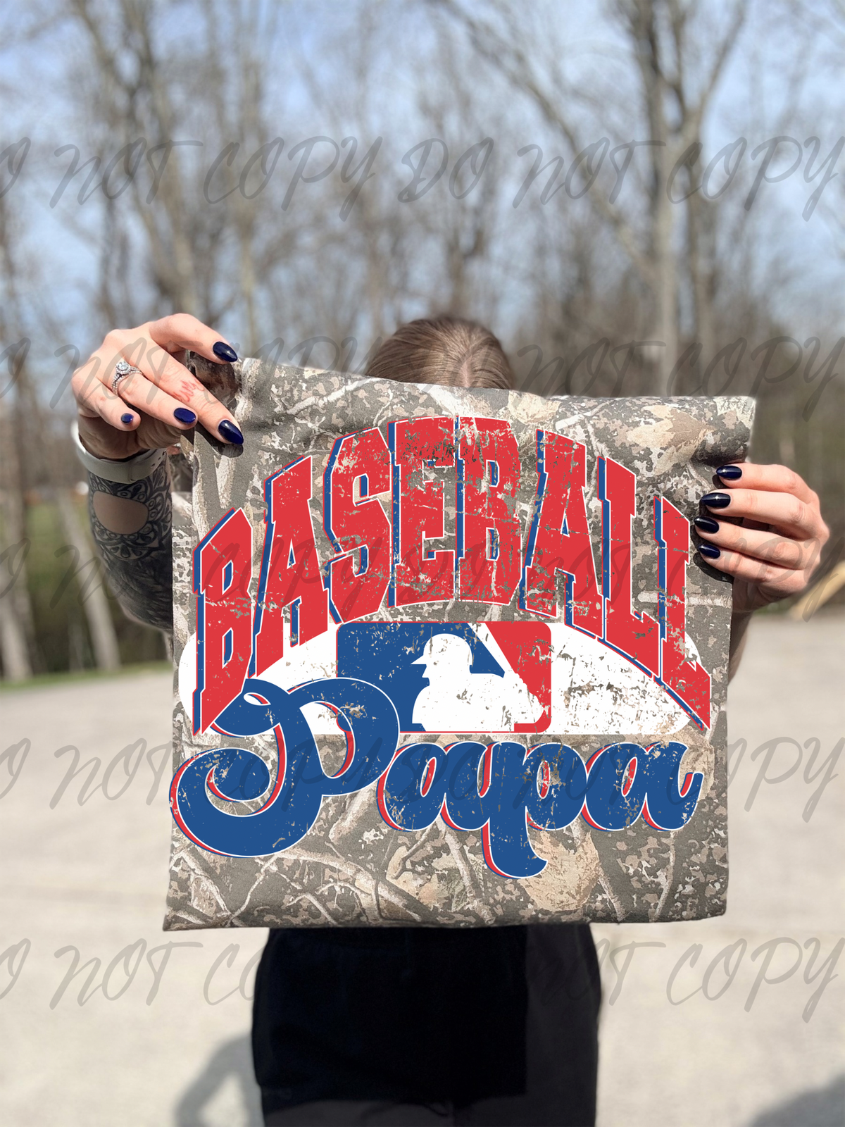 Baseball papa DTF TRANSFER