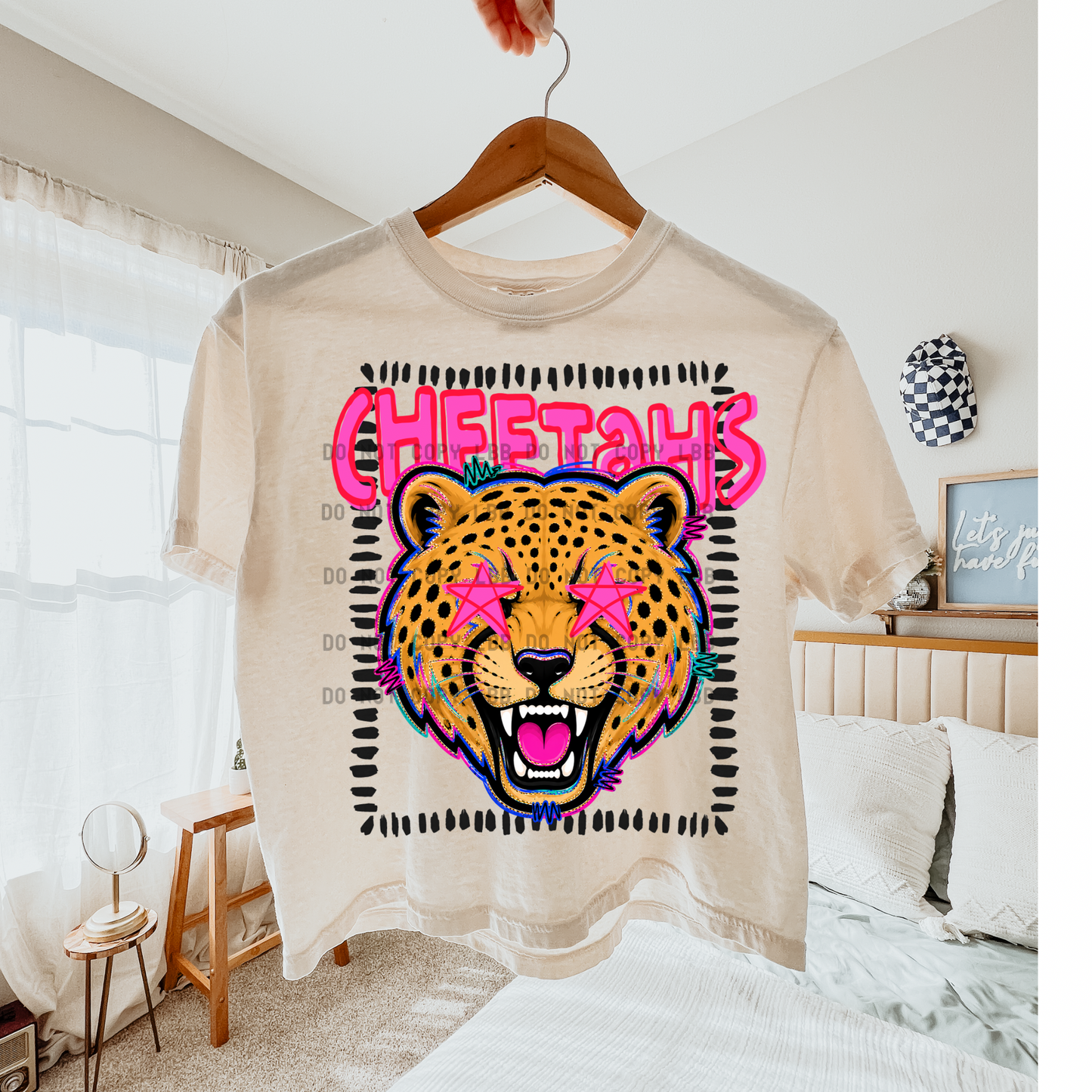 Star struck cheetahs DTF TRANSFER