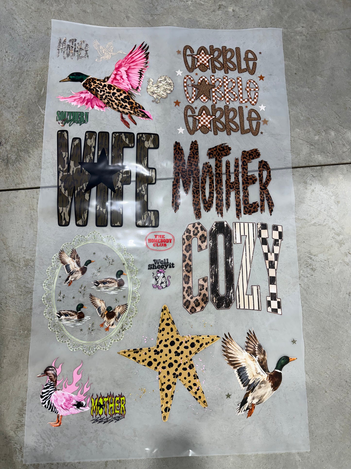 30"x48" ASHLEYS FAVES PT.2 PREMADE GANGSHEET