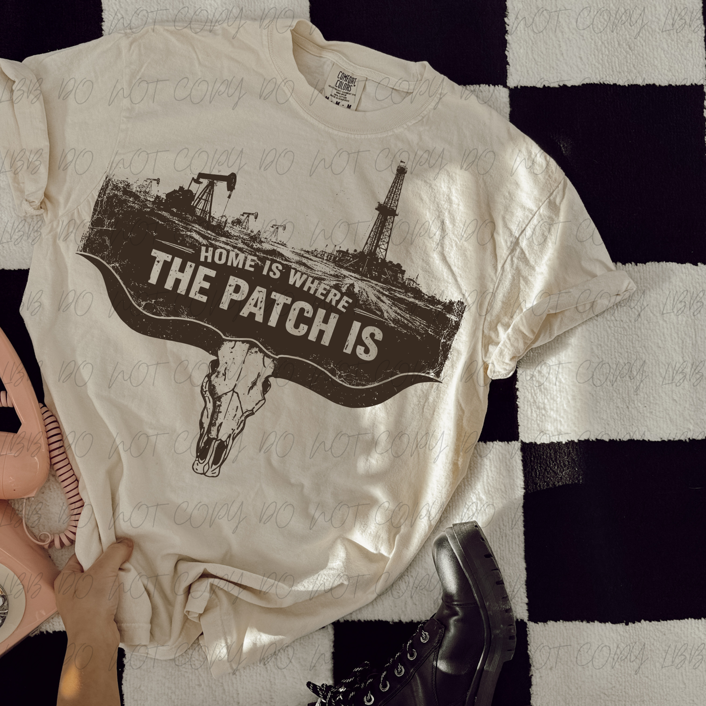 Home is where the patch is DTF TRANSFER