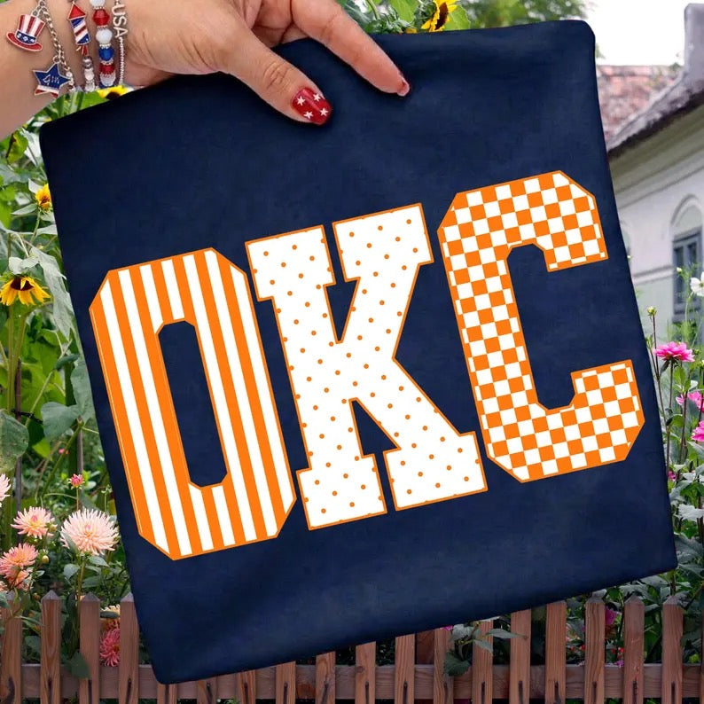 OKC block mix 2 DTF transfer