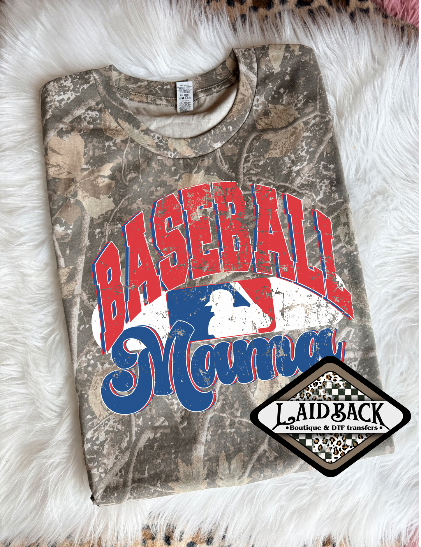 baseball mama (deadwood camo)