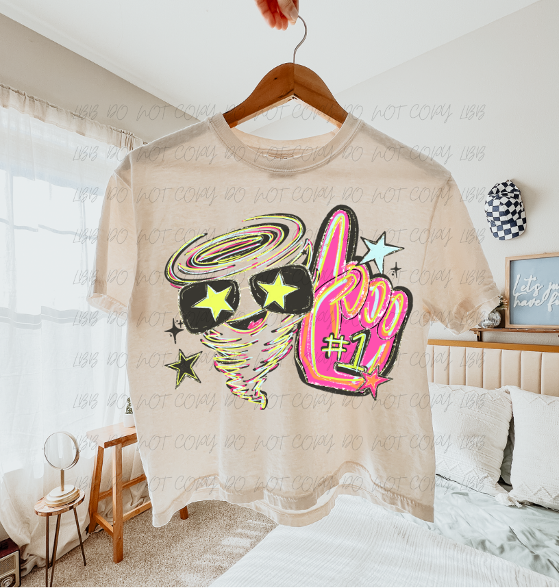 Mascots Neon Foam Finger Shirt PART TWO