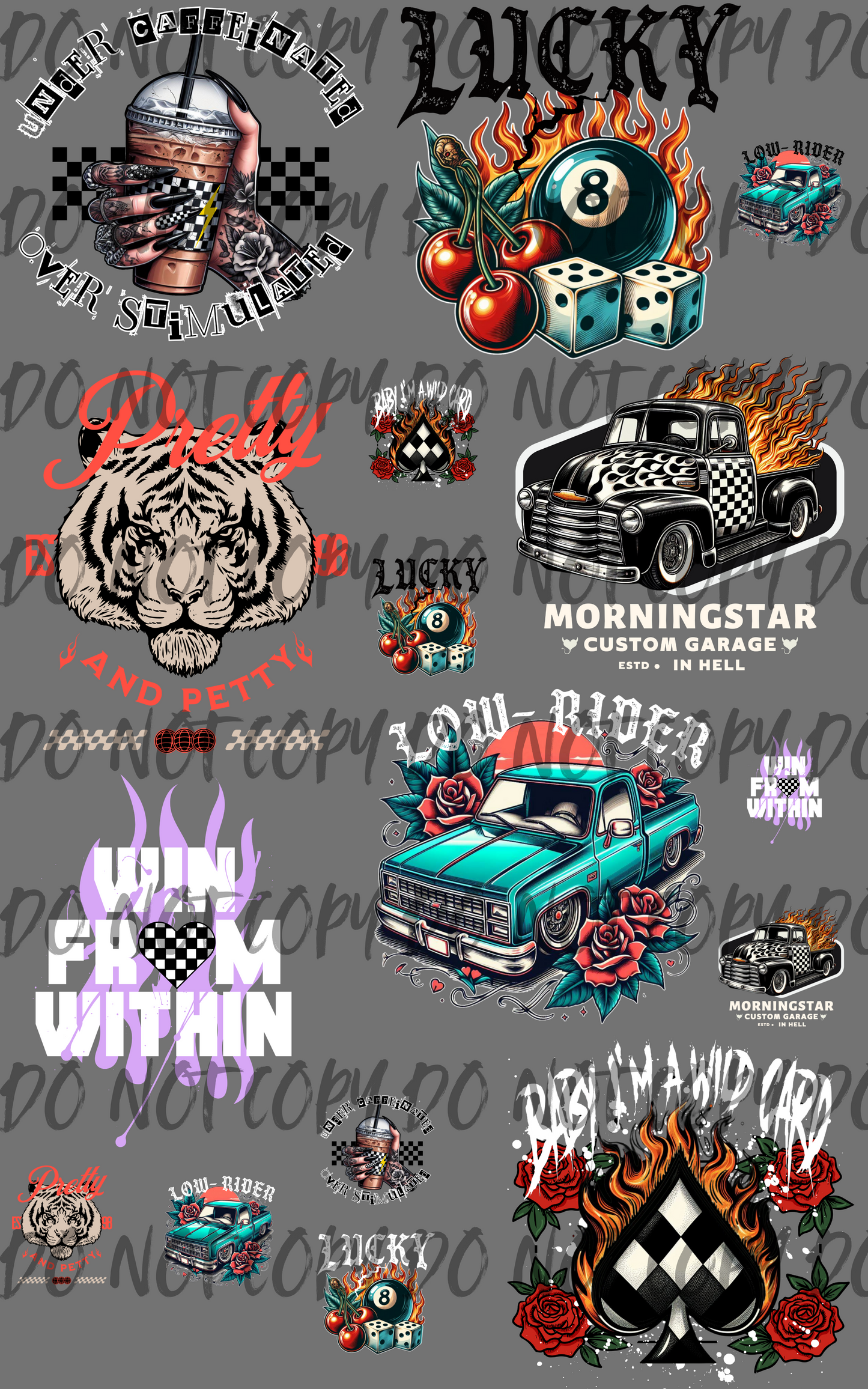 30"x48" Rad/Edgy Premade Gangsheet