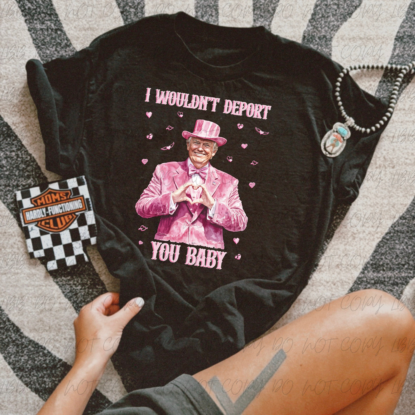 Trump I Wouldn't Deport You Baby DTF TRANSFER