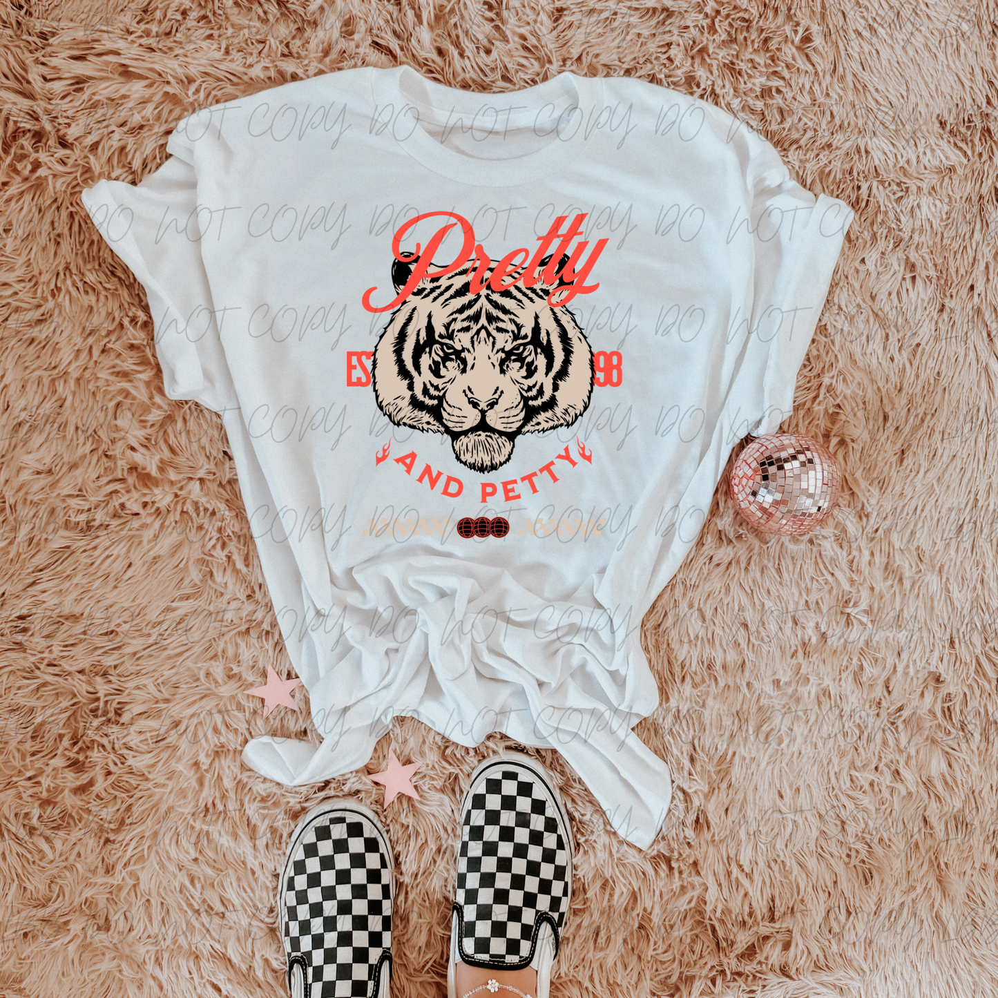 Pretty & Petty Tiger DTF TRANSFER