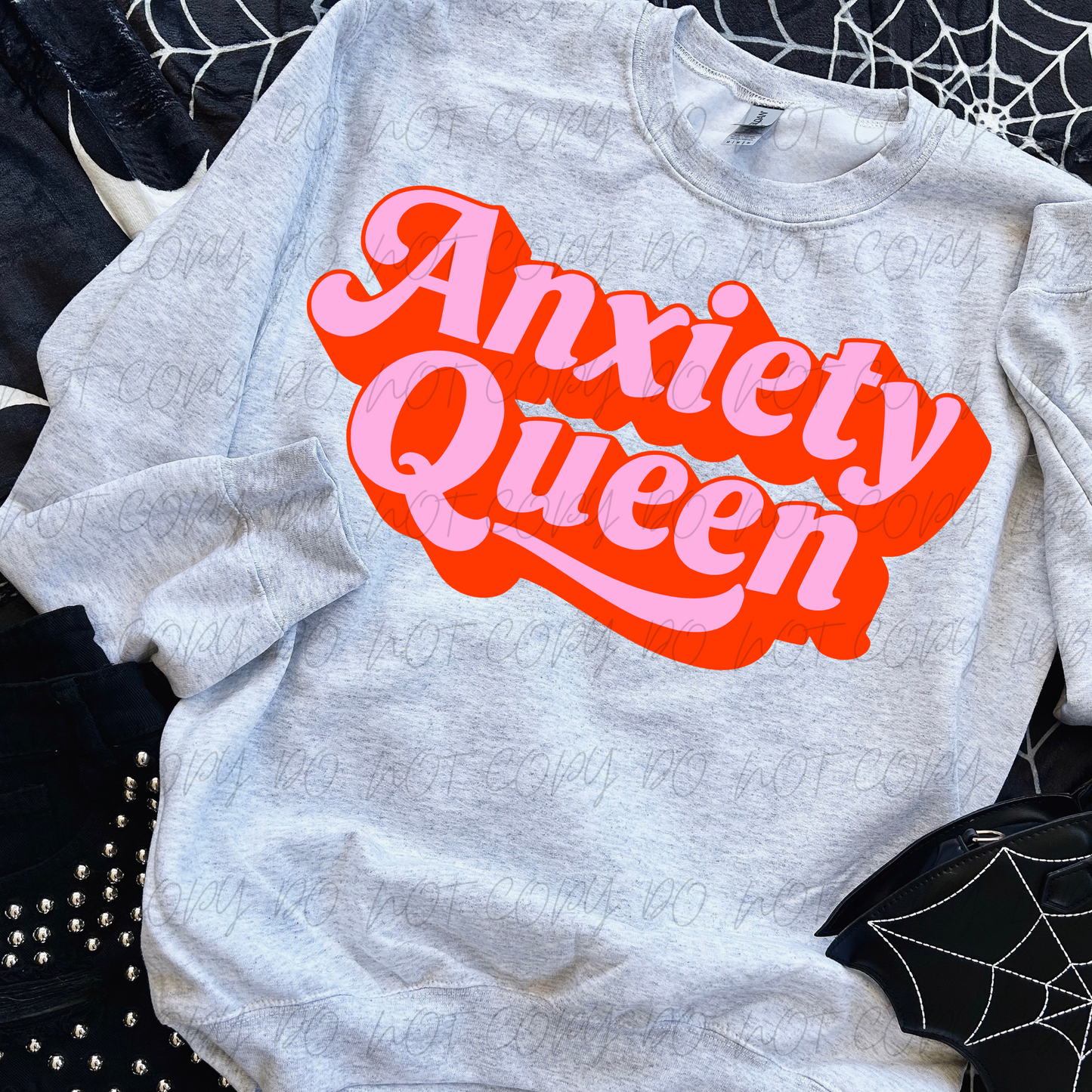 Anxiety Queen DTF TRANSFER