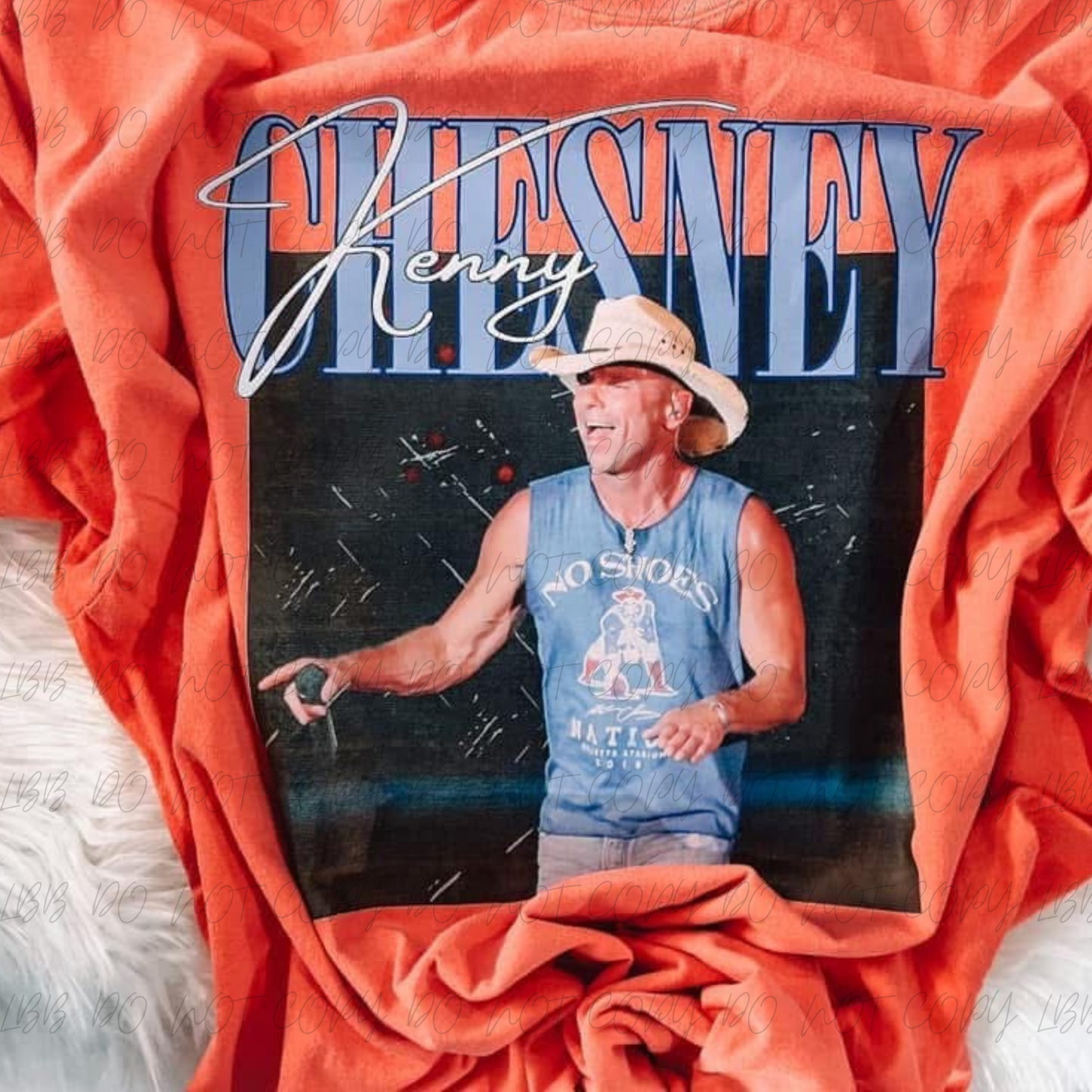 KENNEY CHESNEY DTF TRANSFER
