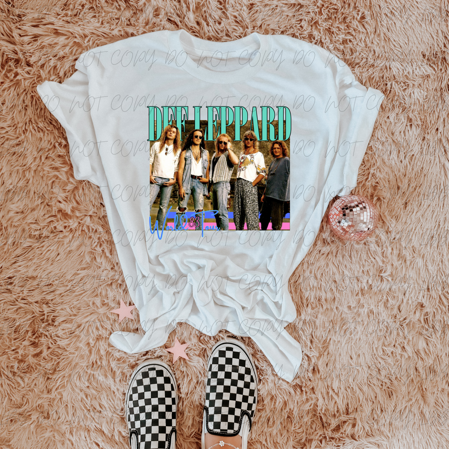 DEF LEPPARD DTF TRANSFER
