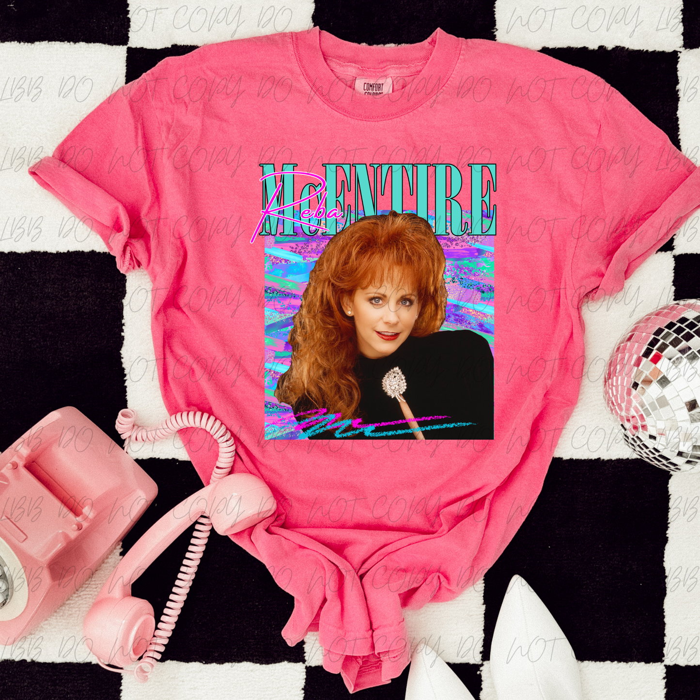 REBA MCENTIRE DTF TRANSFER