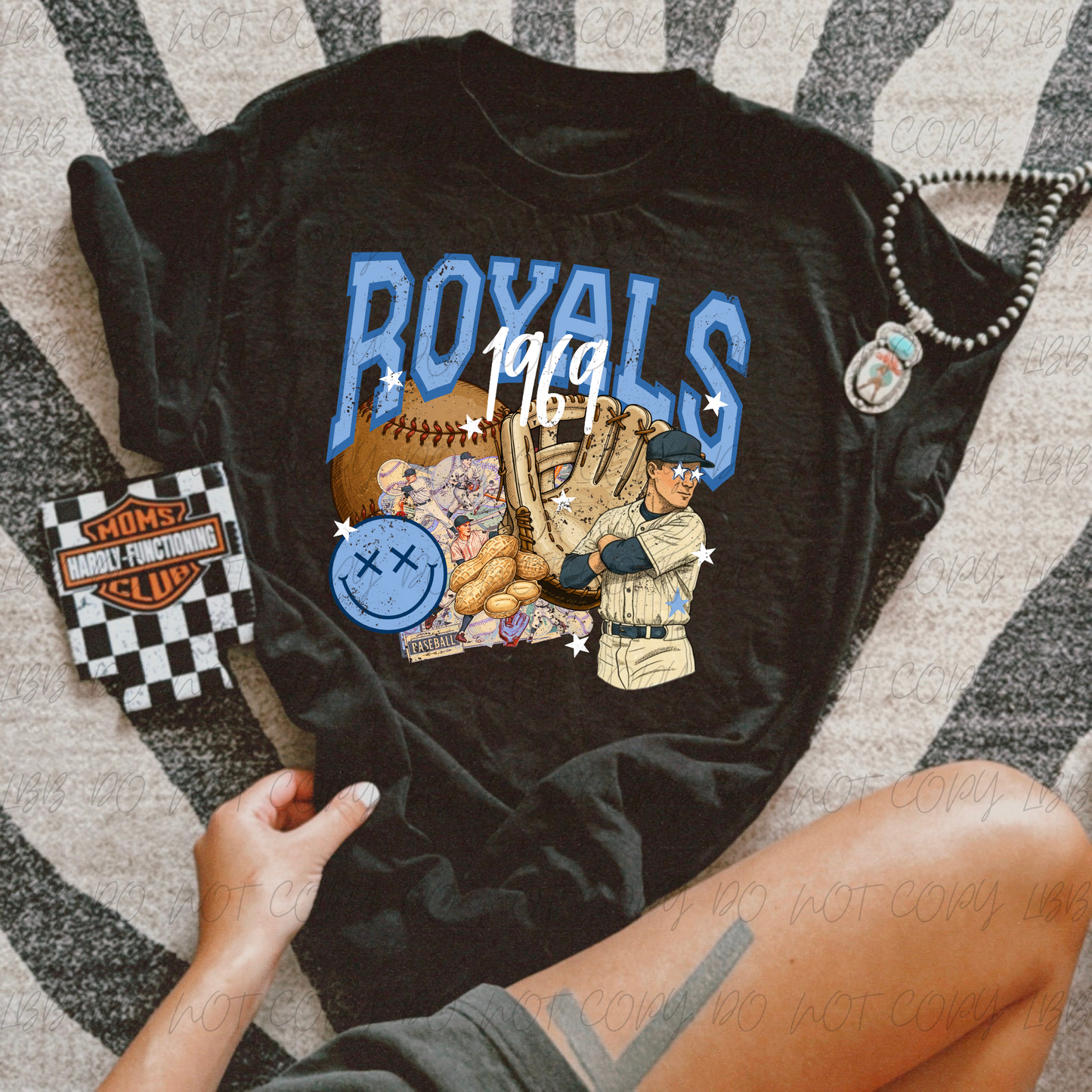 ROYALS BASEBALL DTF TRANSFER