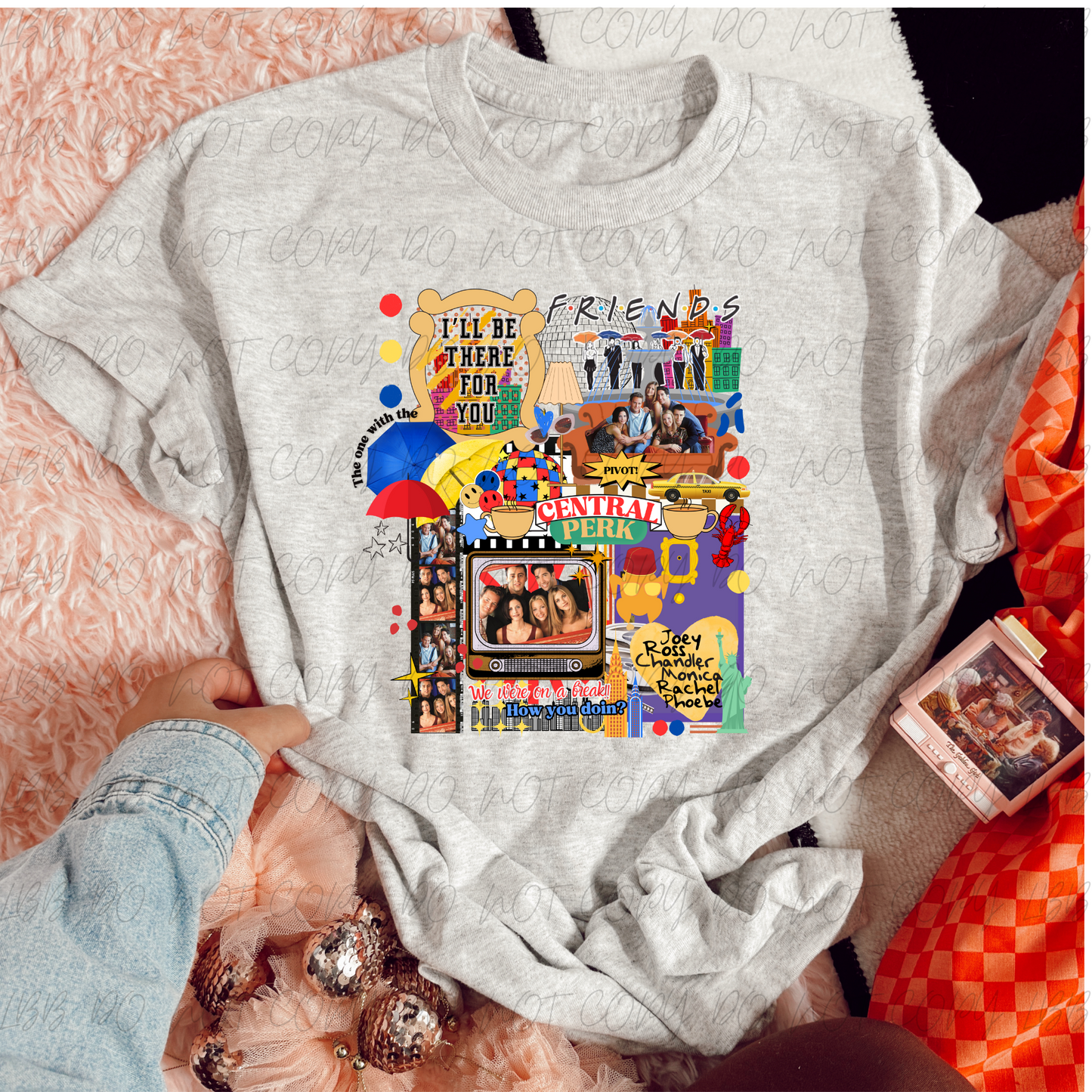 Friends Collage DTF TRANSFER