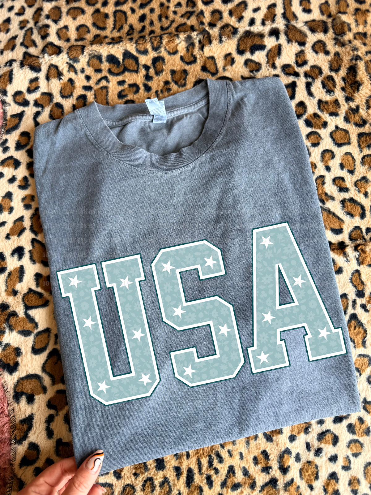 USA stars DTF TRANSFER
