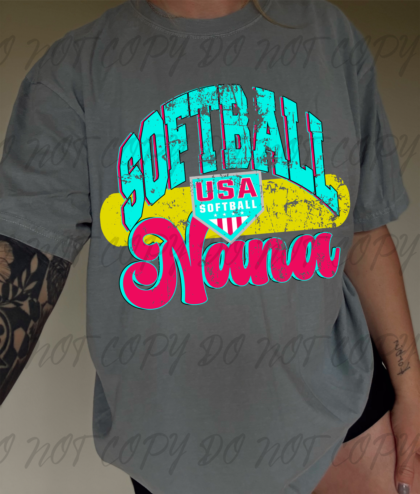 Softball nana DTF TRANSFER
