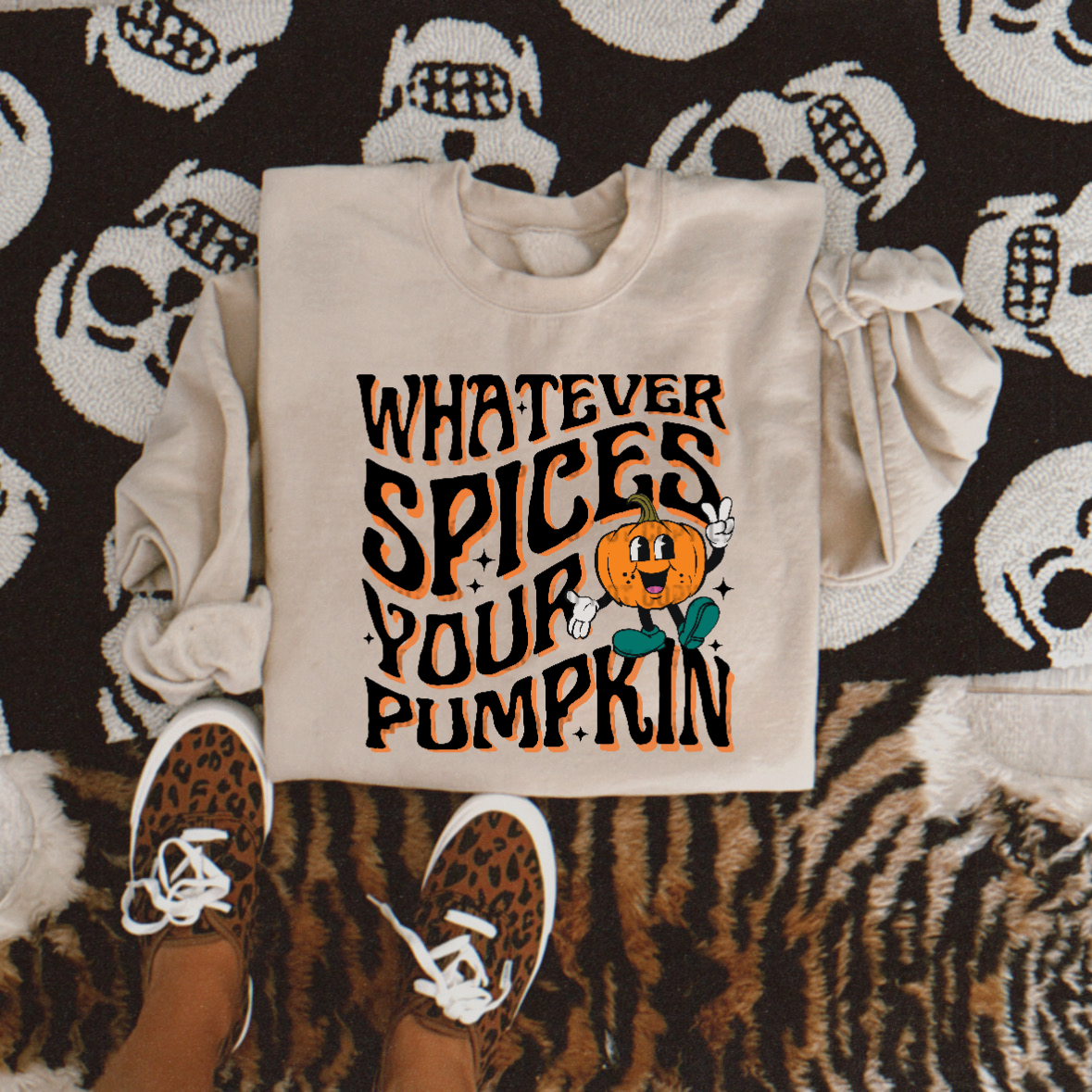 Whatever spices your pumpkin DTF TRANSFER