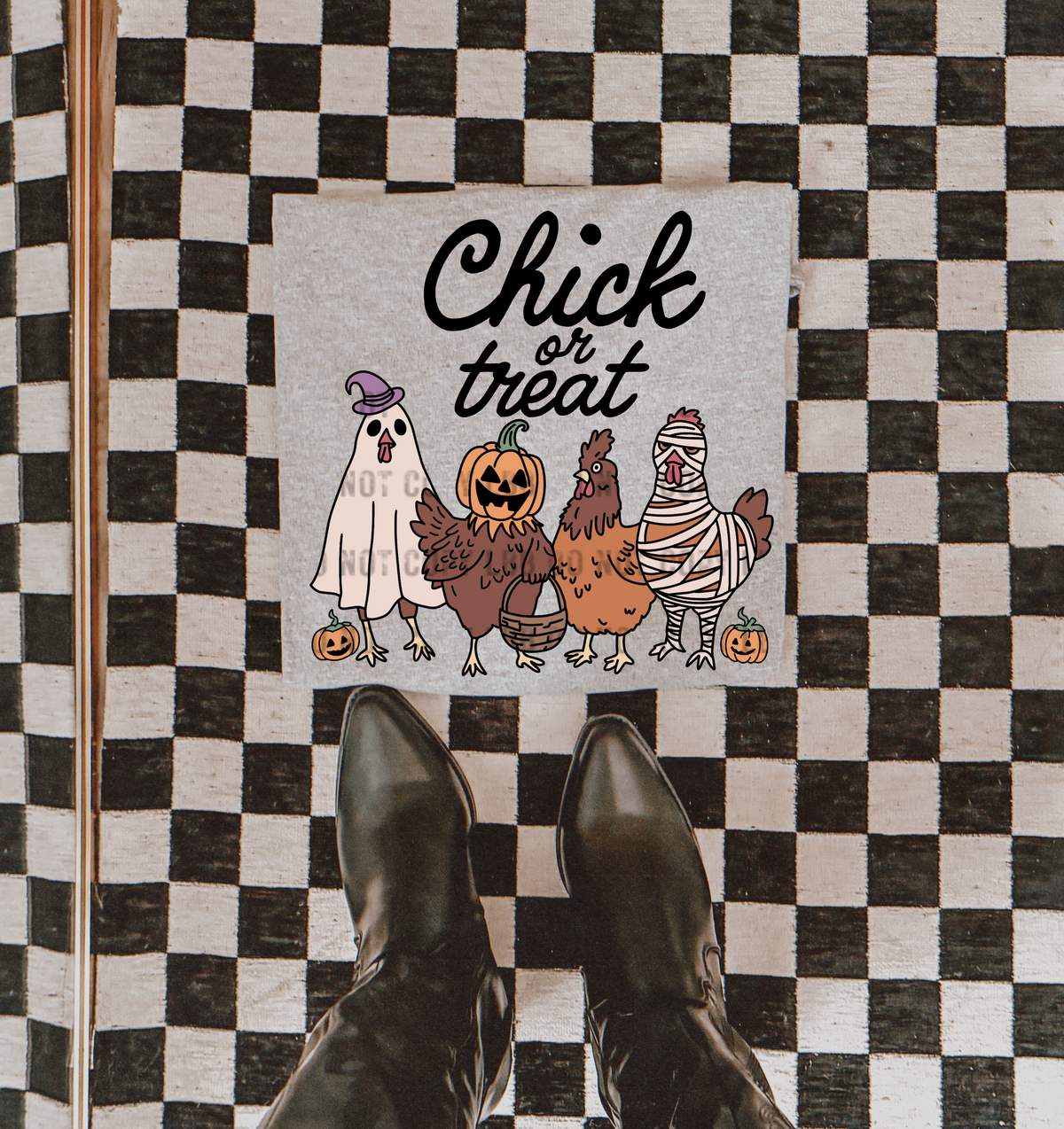 Chick or treat DTF TRANSFER