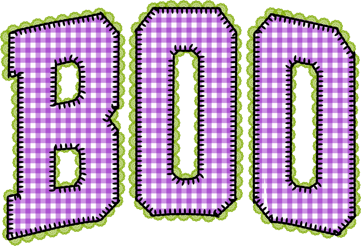 BOO lace DTF TRANSFER