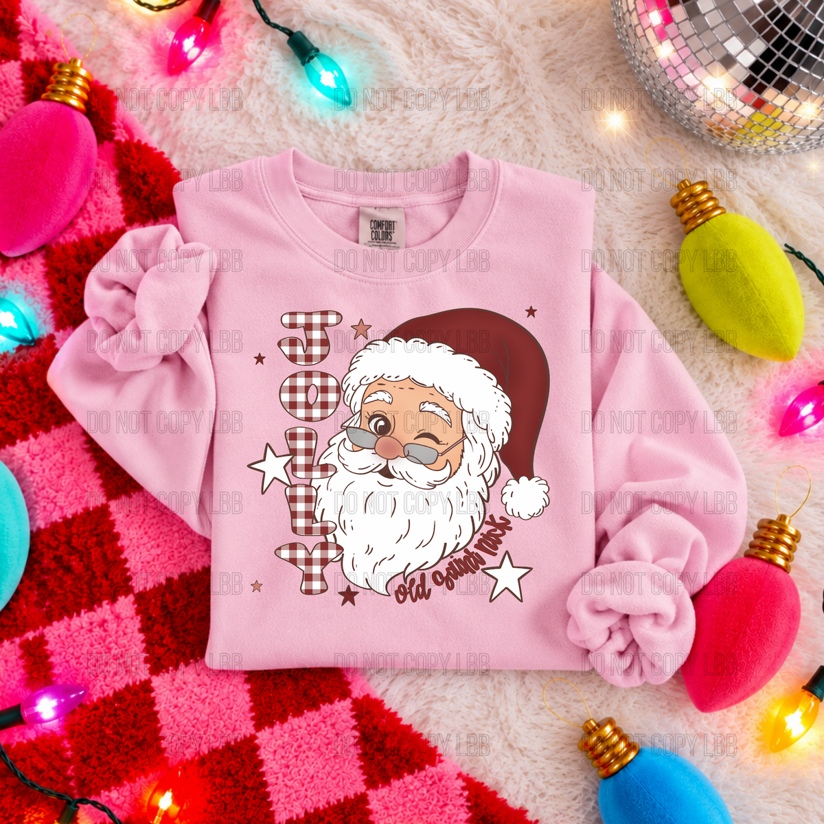 Jolly Santa DTF TRANSFER