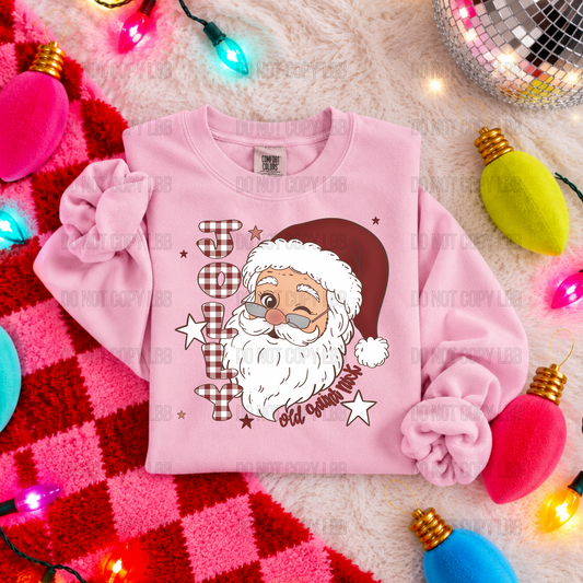 Jolly Santa DTF TRANSFER