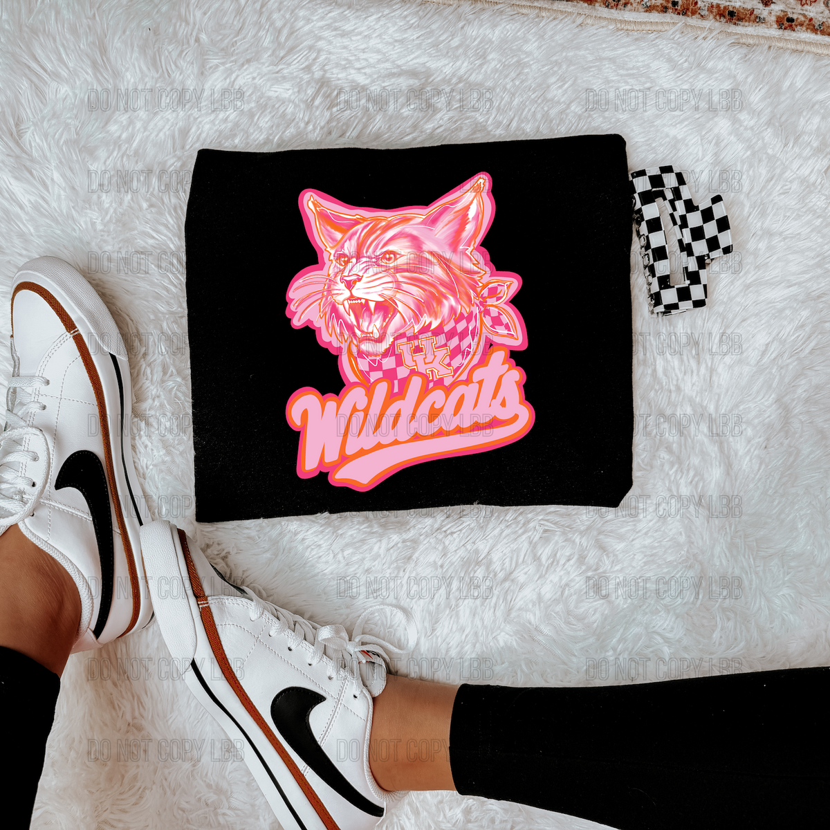 Wildcats PINK & ORANGE DTF TRANSFER