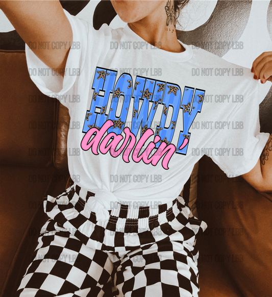 Howdy darlin DTF TRANSFER