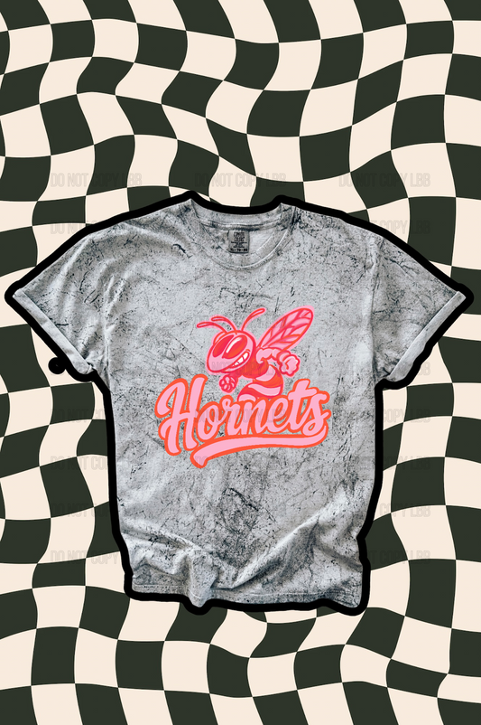 Hornets PINK & ORANGE DTF TRANSFER