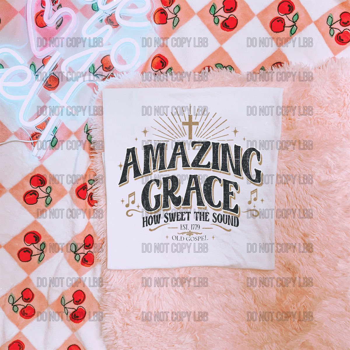 Amazing Grace DTF TRANSFER