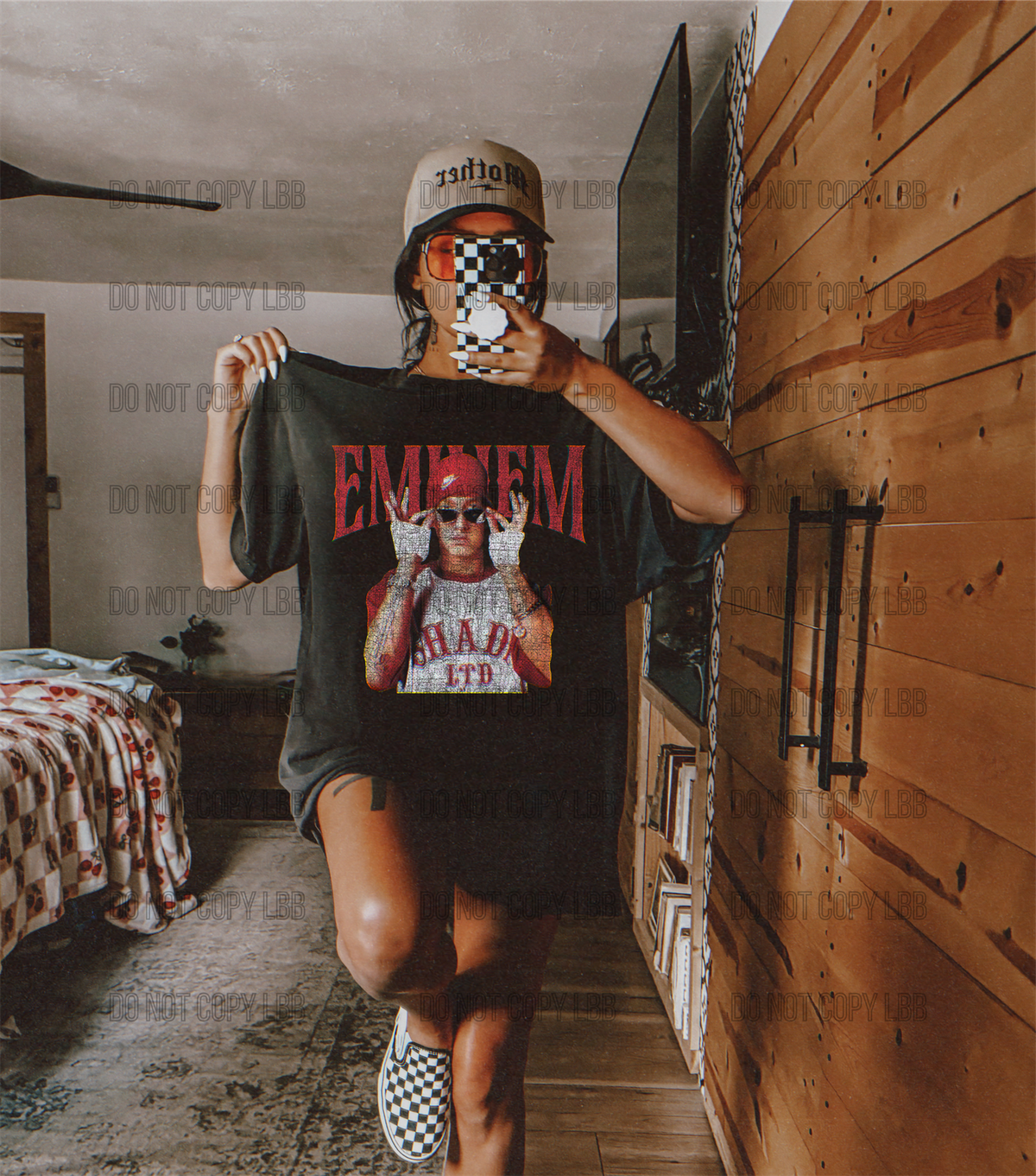 Eminemmm red DTF TRANSFER