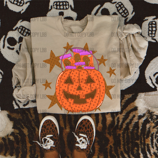 PB pumpkin DTF TRANSFER