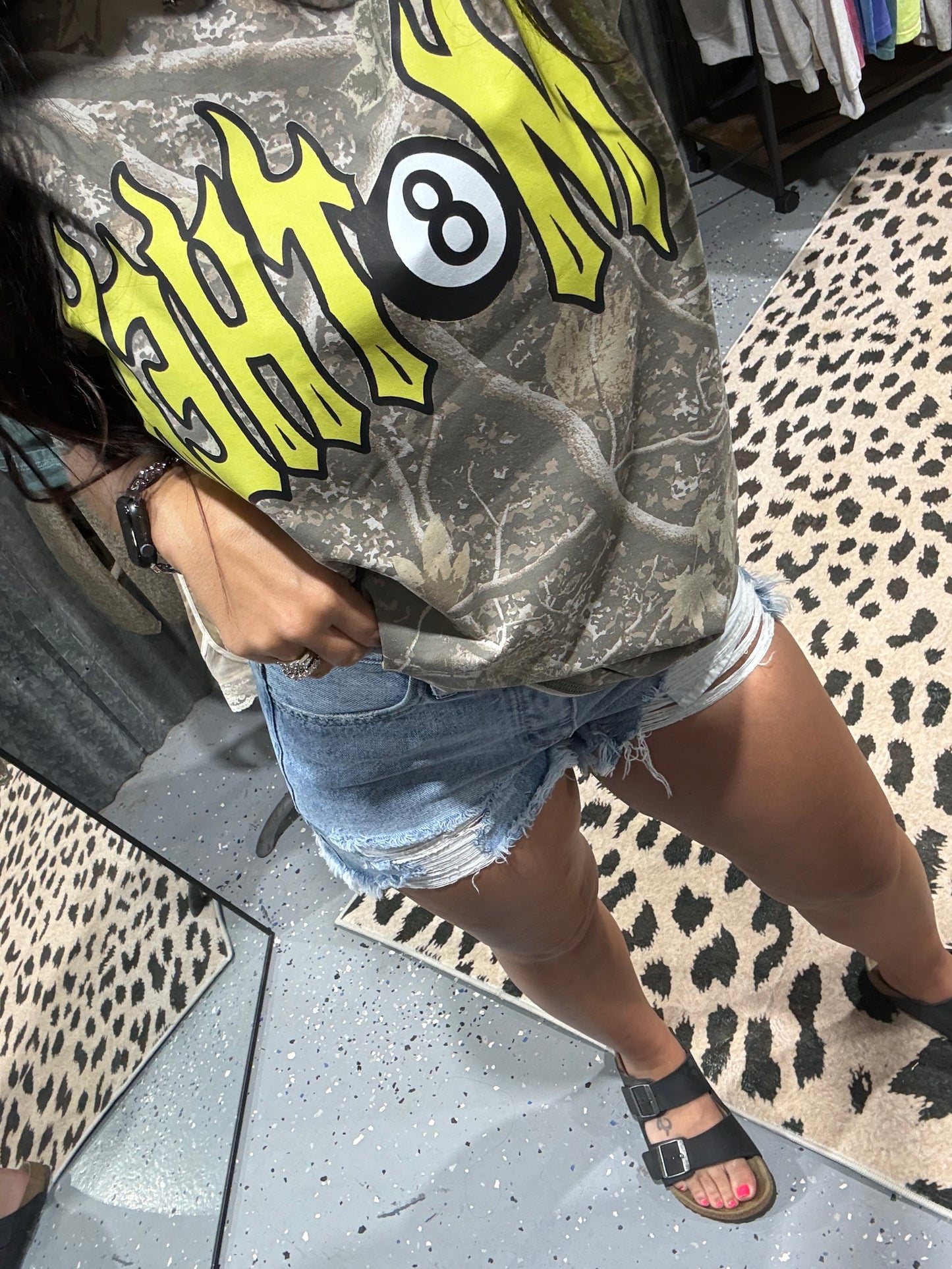 Camo mother tee
