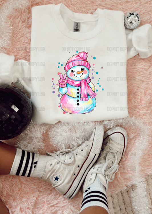 Snowman no words DTF TRANSFER
