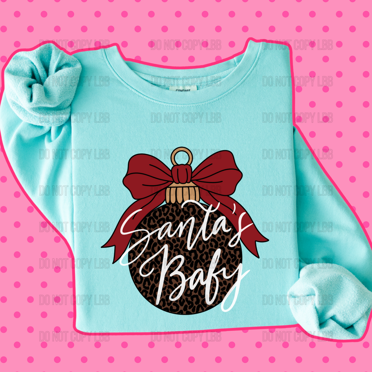 Santa’s baby DTF TRANSFER